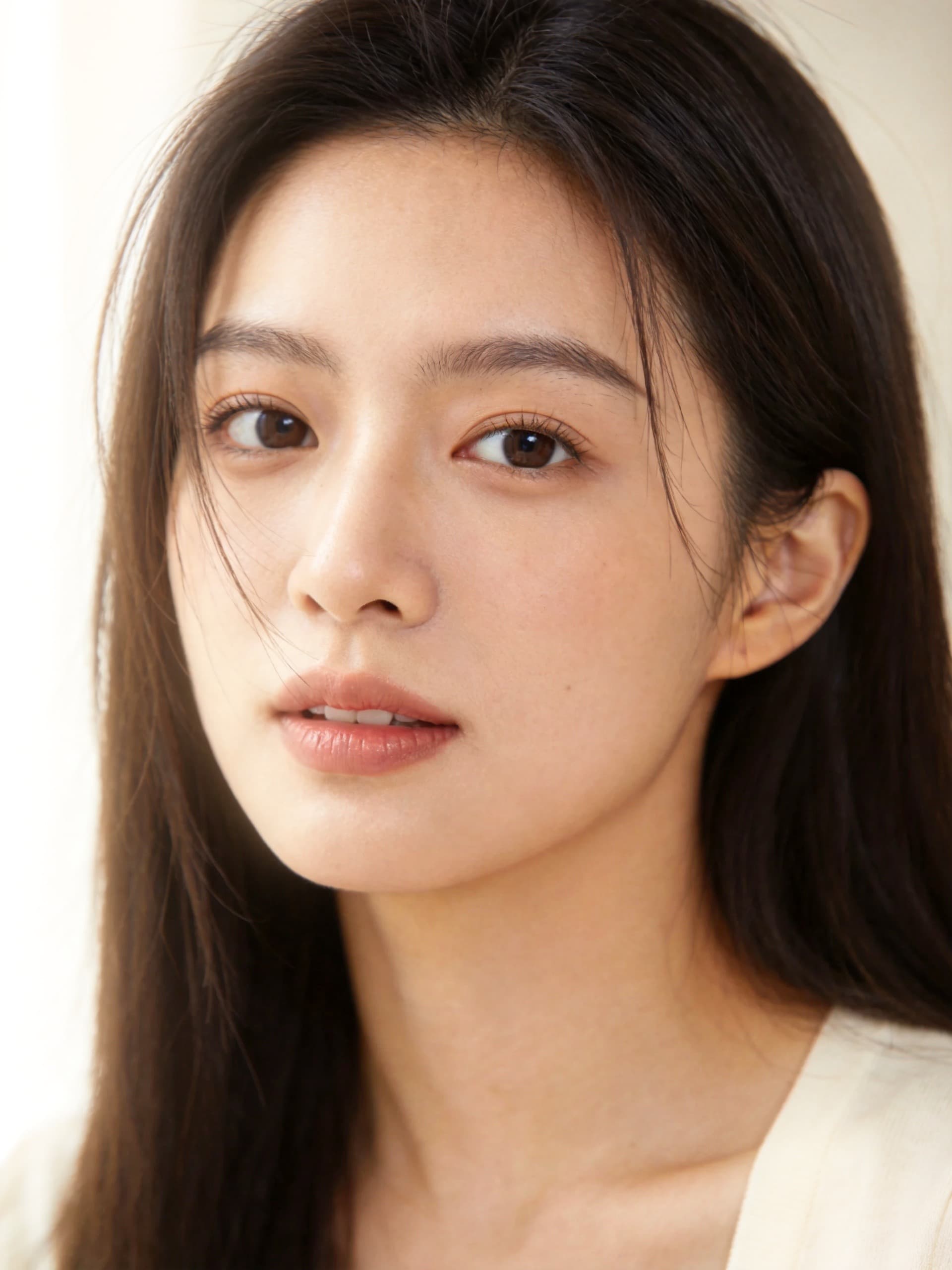 Soft natural-light portrait